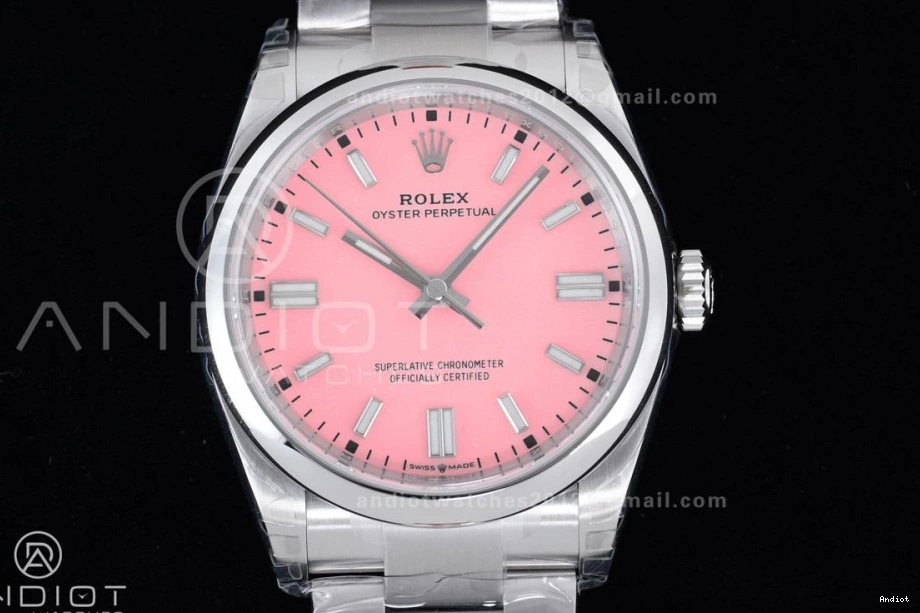 1:1 Dial V2 VSF Perpetual Edition Steel DD3230 Oyster 36mm 904L Best 126000 Pink 0601